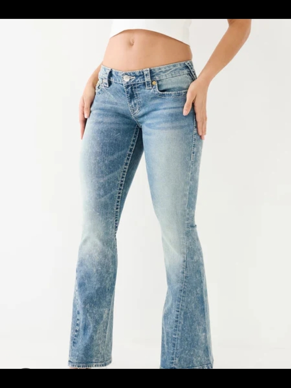 Divided Light Blue Flare Jeans